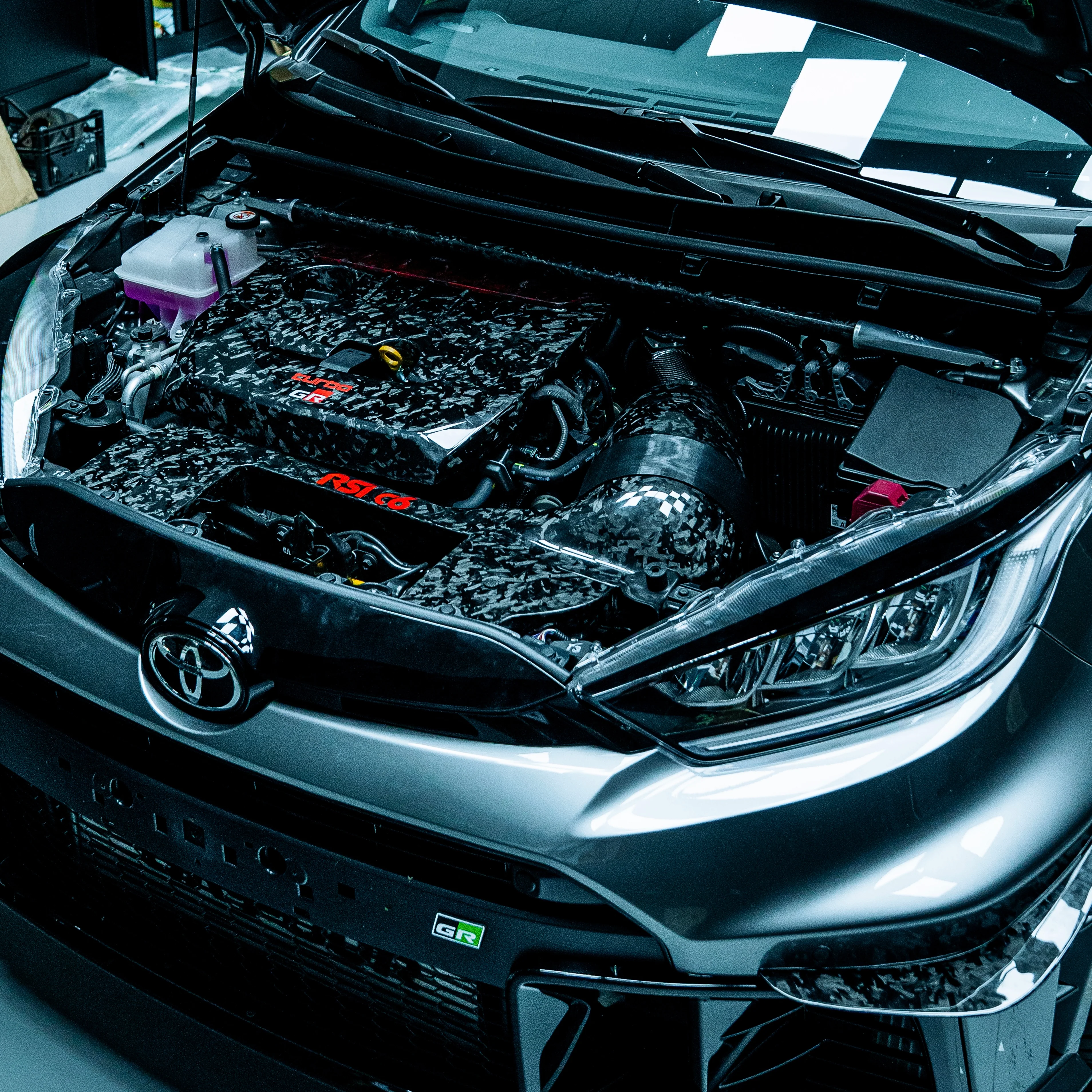 RSI c6 Air Intake in Forged Carbon - Toyota GR Yaris mk1 & mk2 - Image 3