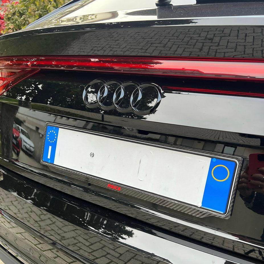 License Car Plate Holder in Carbon Fiber by RSI c6 - Image 4