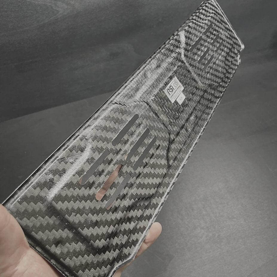 License Car Plate Holder in Carbon Fiber by RSI c6 - Image 5