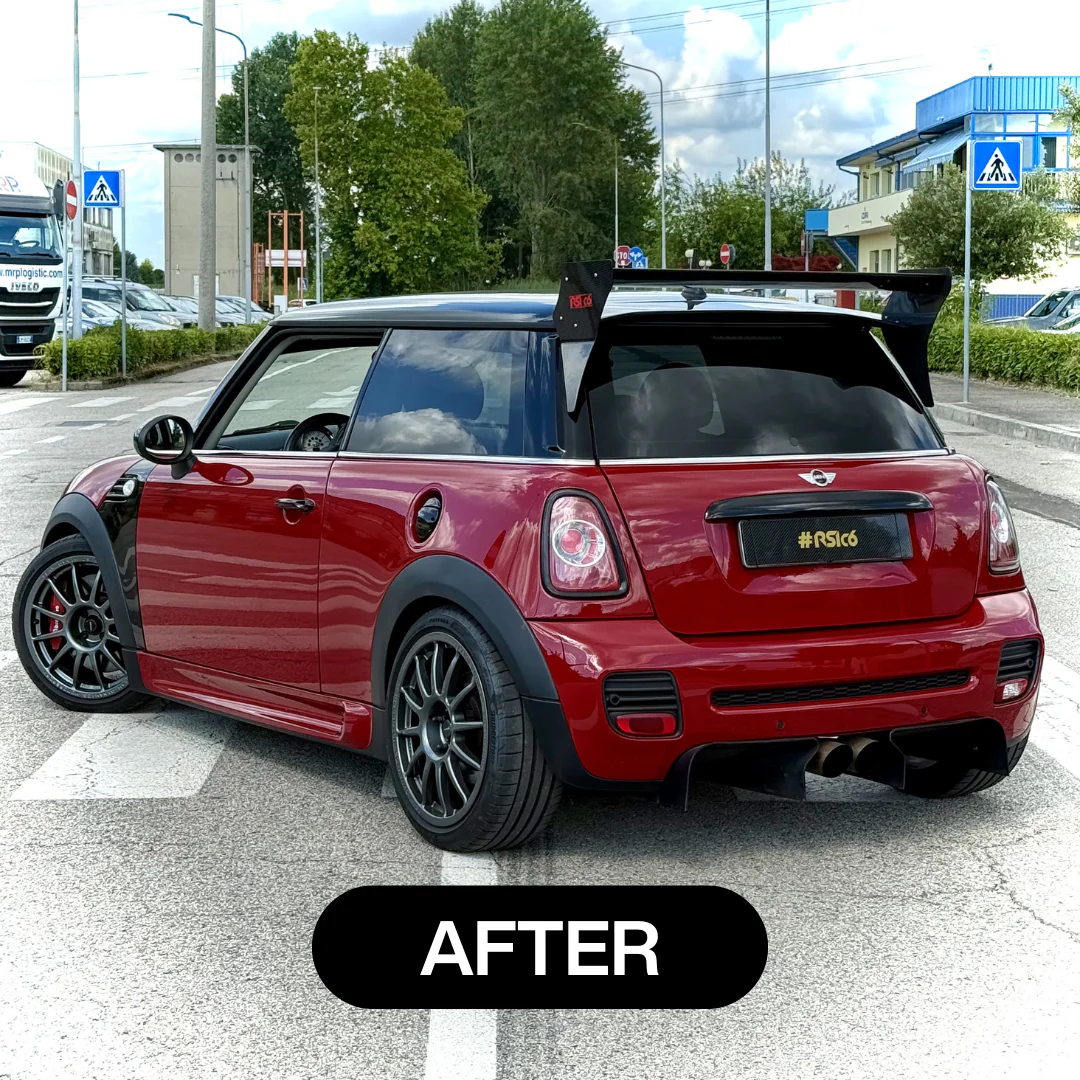 Challenge Style Spoiler in Carbon Fiber - MINI R56 - Image 4