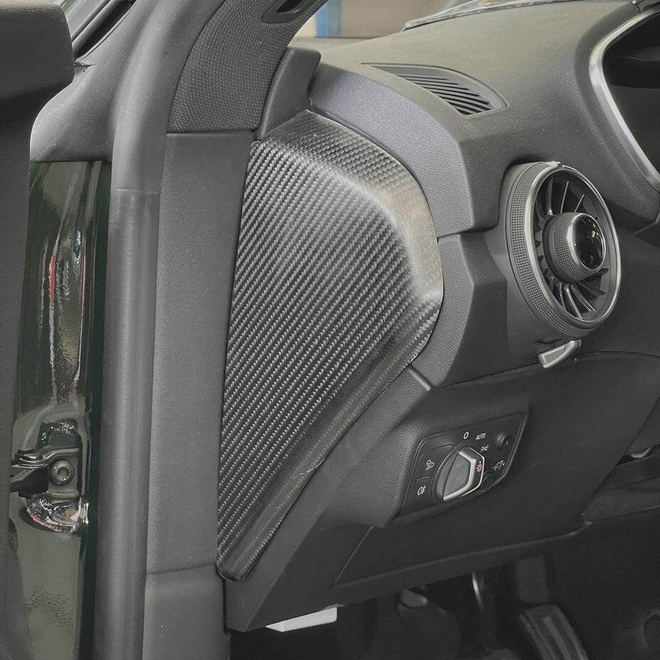Dash Side Cover in Carbon Fiber - Audi TT / TTS / TT RS 8S Mk3 - Image 3