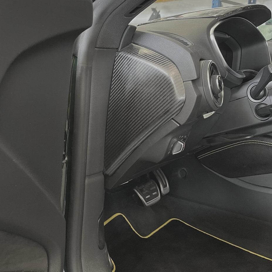 Dash Side Cover in Carbon Fiber - Audi TT / TTS / TT RS 8S Mk3 - Image 5