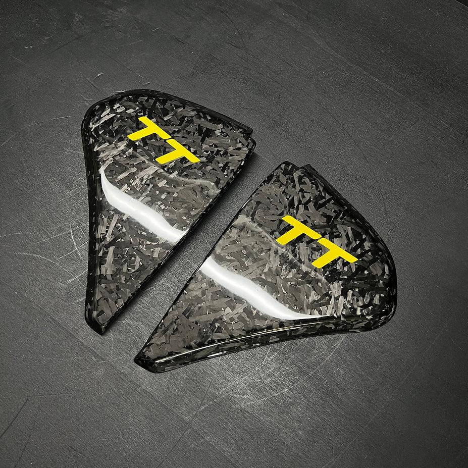 Dash Side Cover in Forged Carbon Fiber - Audi TT / TTS / TT RS 8S Mk3 - Image 3