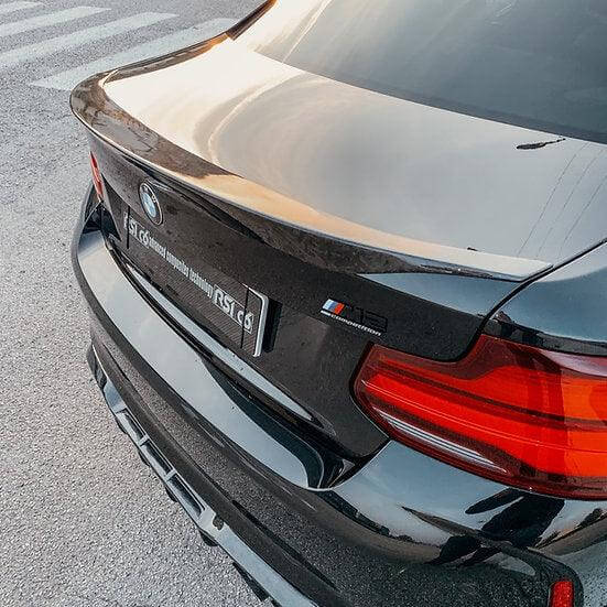 Ducktail Rear Spoiler in Forged Carbon Fiber - BMW F87 M2 & M2C - Image 3