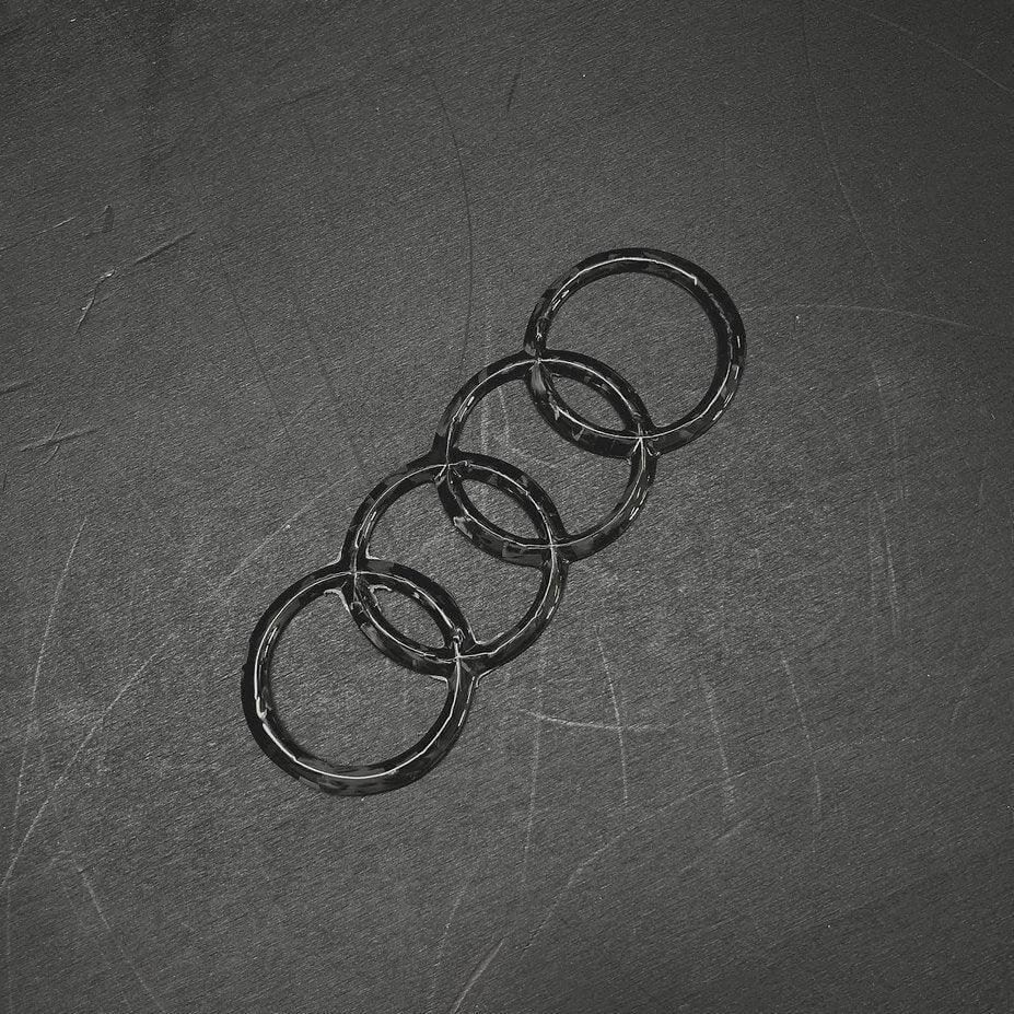 Emblem Logo Badge AUDI in Forged Carbon - AUDI - Image 4