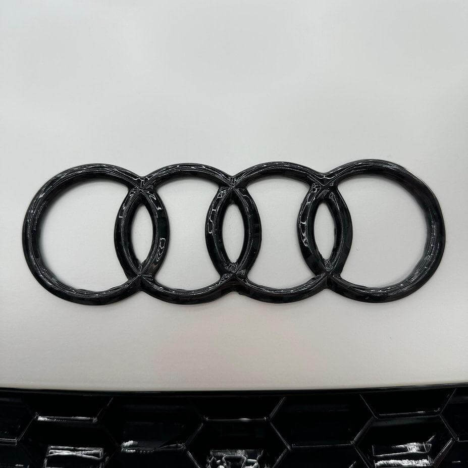 Emblem Logo Badge AUDI in Forged Carbon - AUDI - Image 5