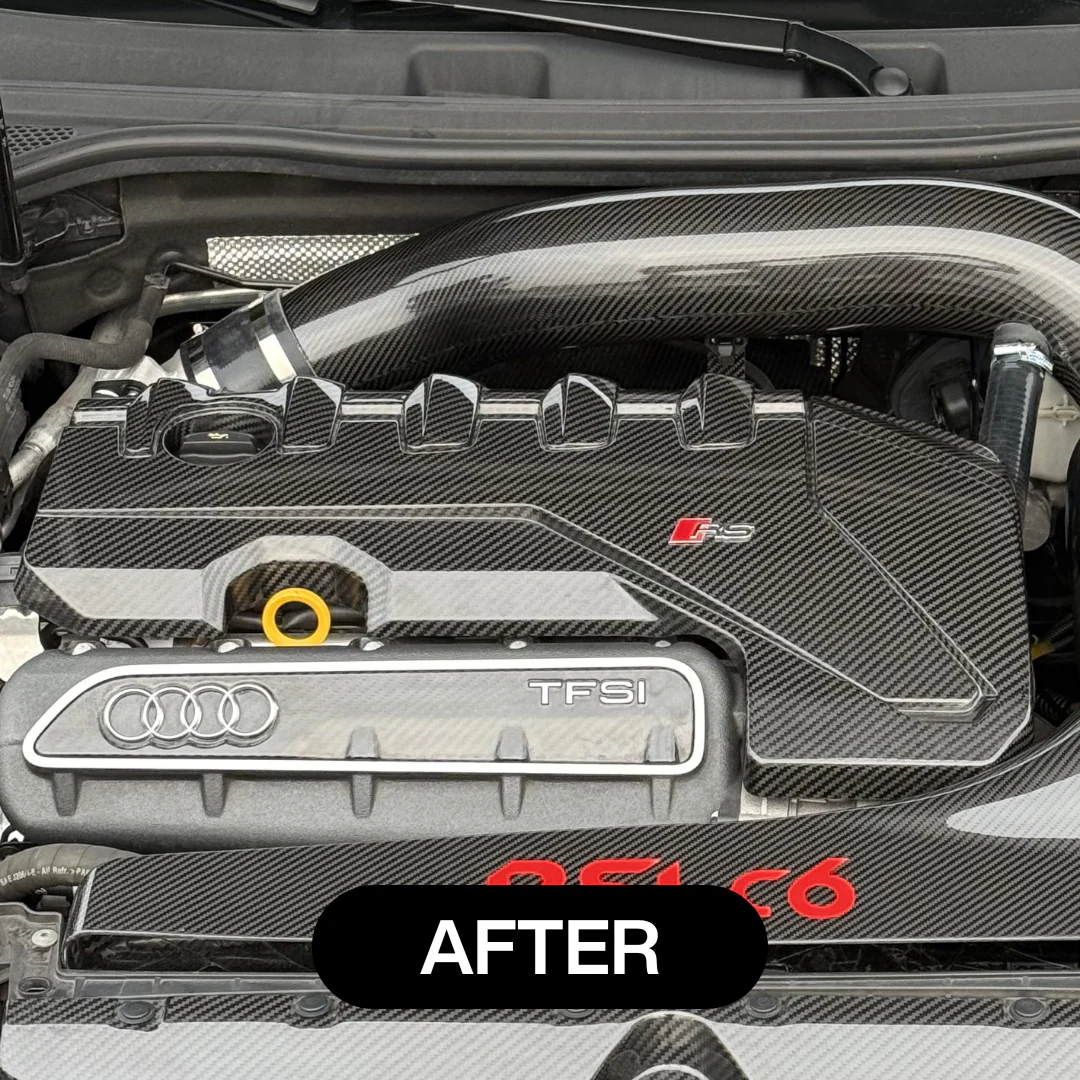 Engine Bay kit in Carbon Fiber -  AUDI RS3 8V and 8Y - Image 5