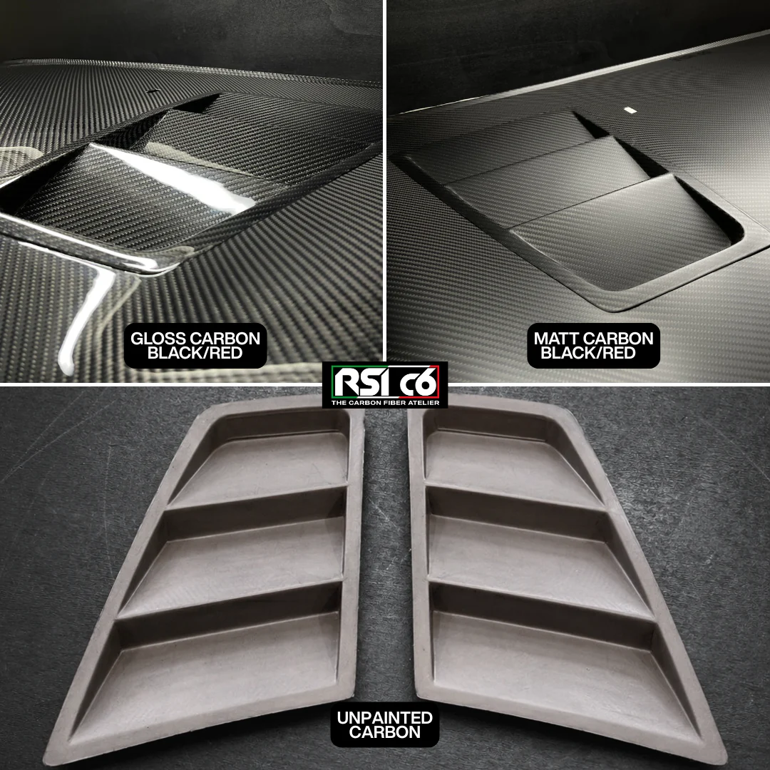 Front Bonnet Extractor in Carbon Fiber - ALL MODELS OF CAR - Image 6