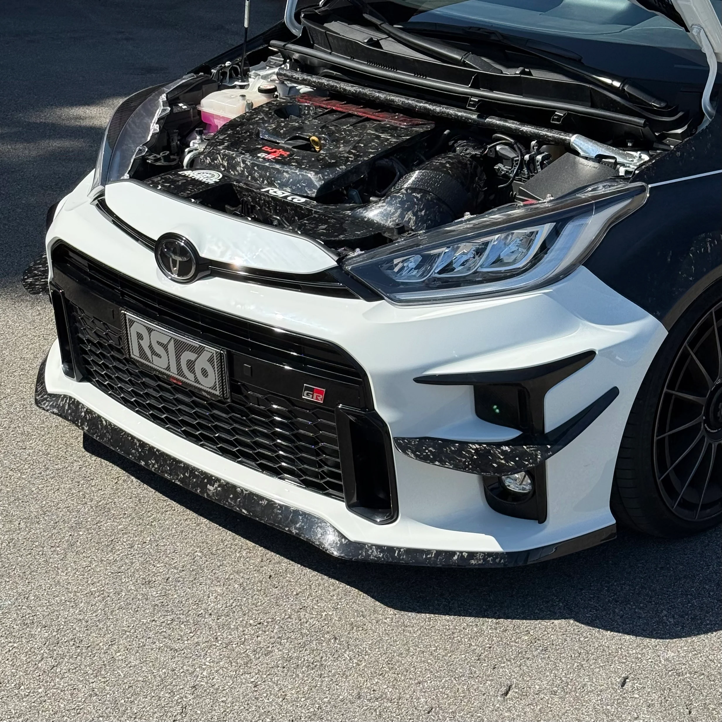 Front Lip in Forged Carbon - Toyota GR Yaris mk1 - Image 4