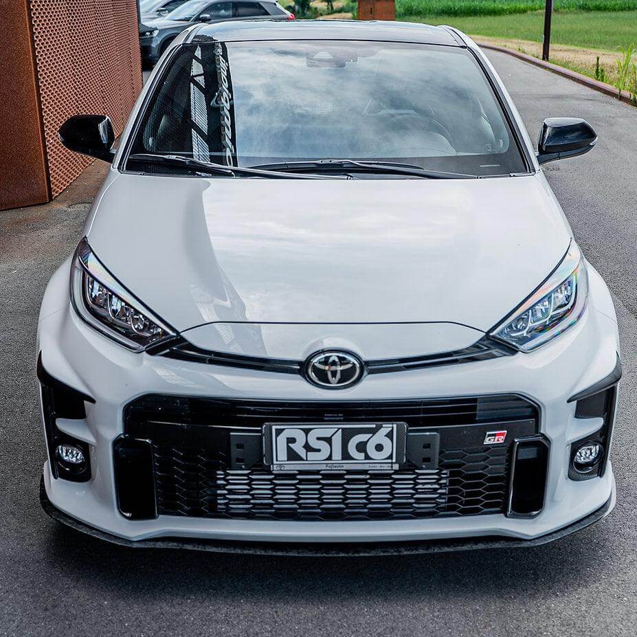 Front Splitter in Forged Carbon Fiber - Toyota GR Yaris mk1 - Image 3