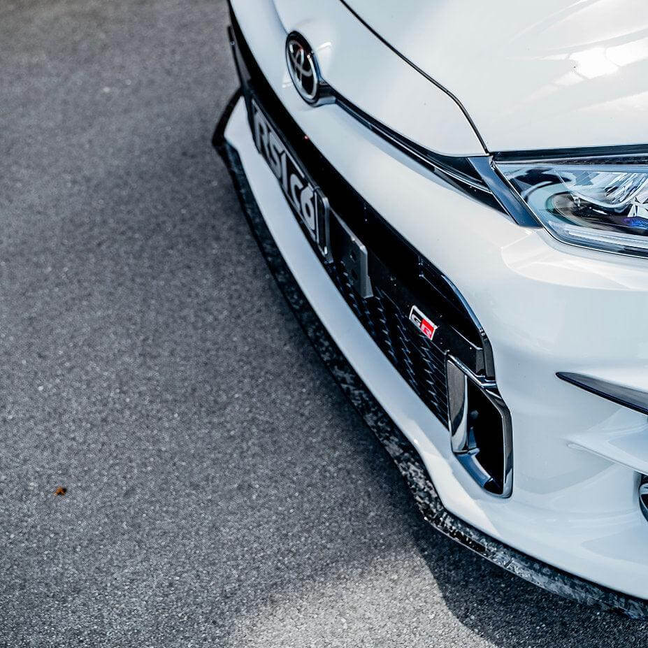 Front Splitter in Forged Carbon Fiber - Toyota GR Yaris mk1 - Image 4