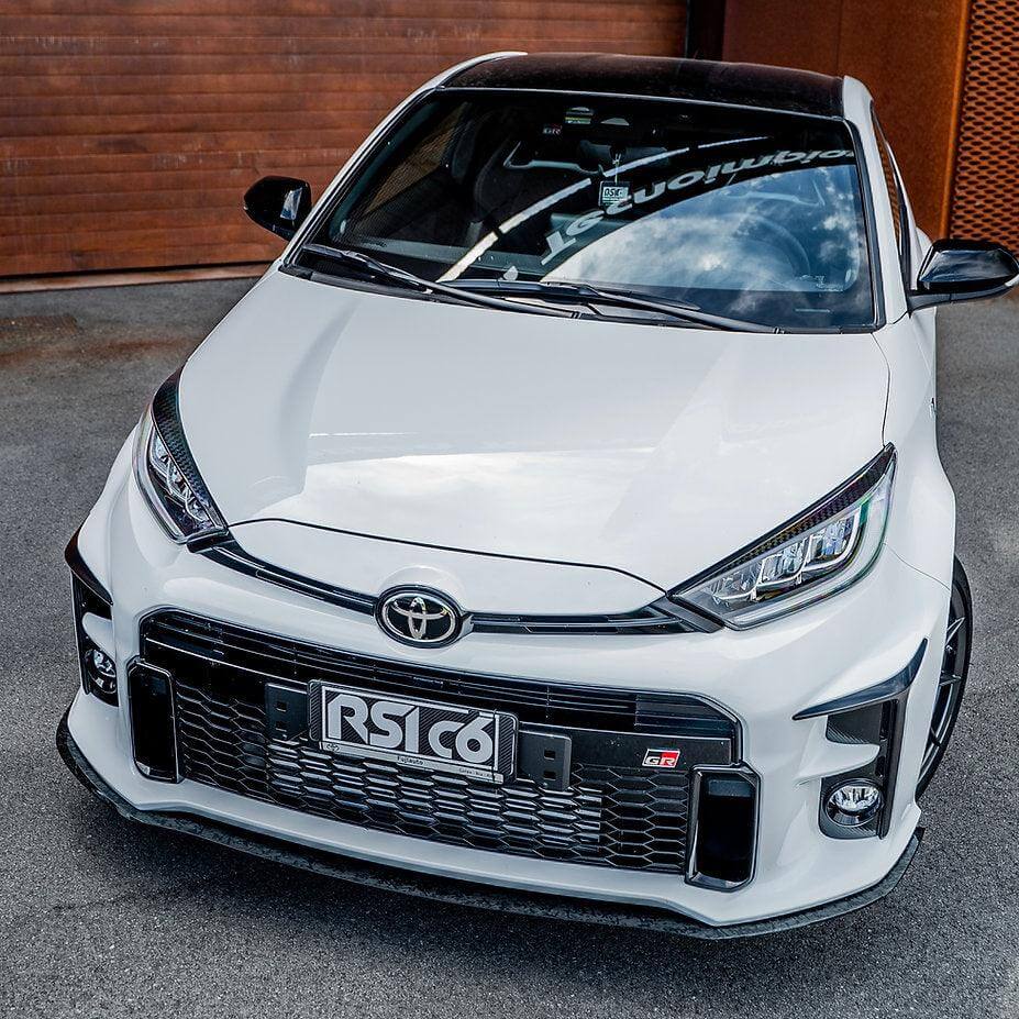 Front Splitter in Forged Carbon Fiber - Toyota GR Yaris mk1 - Image 5