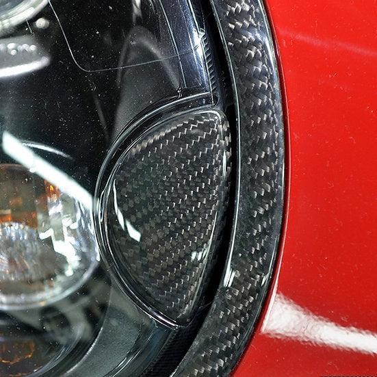 Head Light Washer Trim in Carbon Fiber - MINI R55 / R56 / R57 / R58 / R59 - Image 3