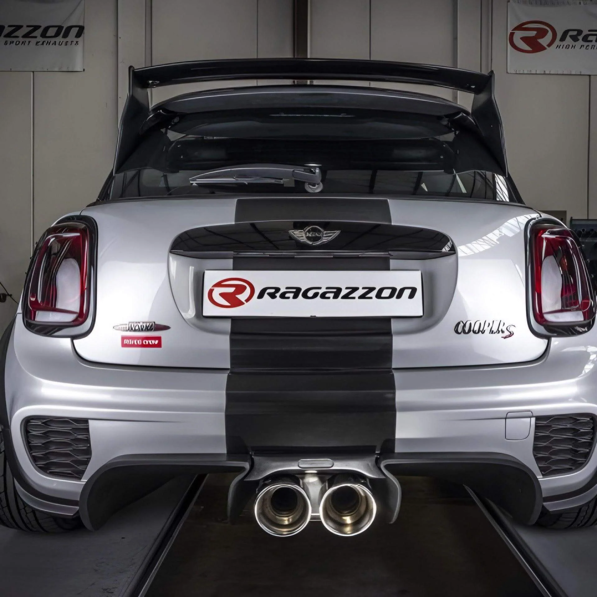 RAGAZZON Exhaust - Top line stainless steel silencer MINI F56 Cooper S / JCW - Image 3