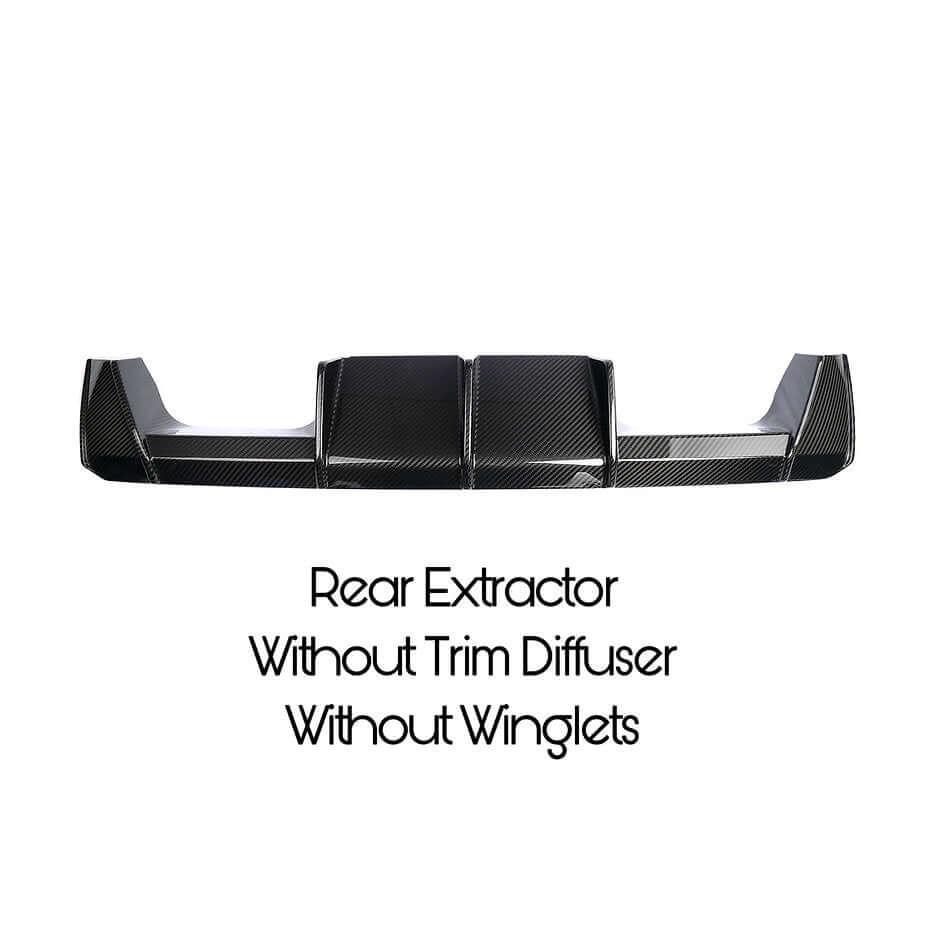 Rear Extractor in Carbon Fiber - BMW M3 G80 G81/M4 G82 G83 - Image 5
