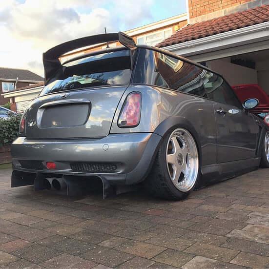 Rear Extractor in Carbon Fiber - MINI R50 / R52 / R53 / R56 / R57 / R58 / R59 - Image 3