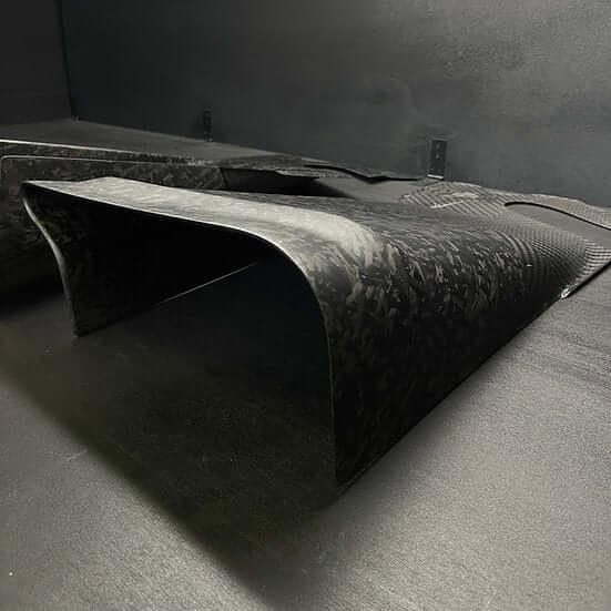 Rear Extractor in Forged Carbon - MINI R50 / R52 / R53 / R56 / R57 / R58 / R59 - Image 3