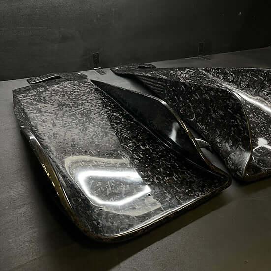 Rear Extractor Diffuser "PRO" in Forged Carbon - MINI F55 / F56 / F57 - Image 5