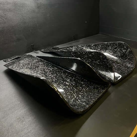 Rear Extractor Diffuser "PRO" in Forged Carbon - MINI F55 / F56 / F57 - Image 6