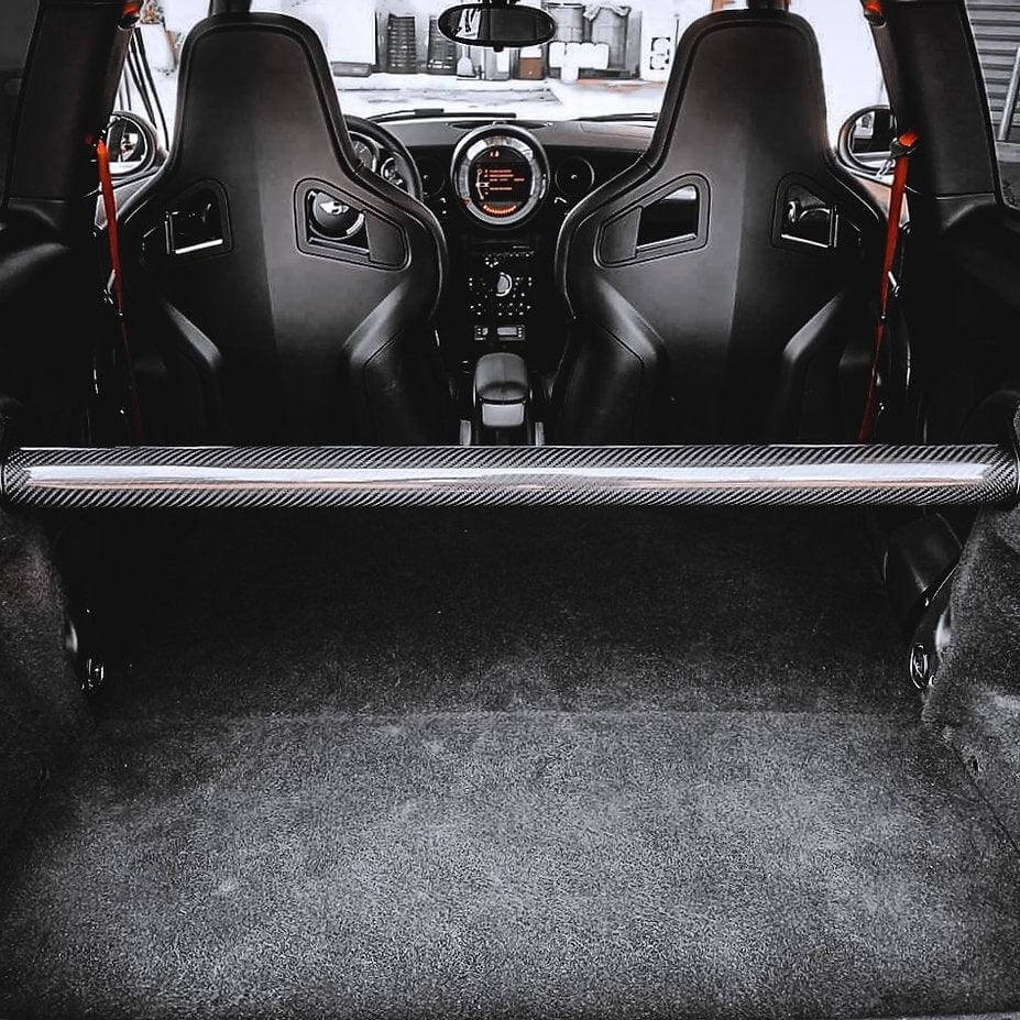 Rear Strut Bar in Prepreg Carbon Fiber or Forged Carbon - MINI R55 / R56 / R57