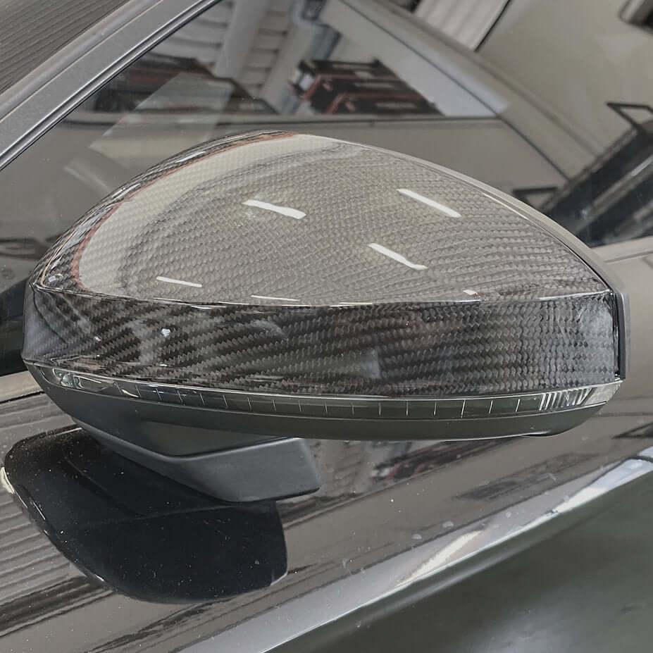Side Mirror Caps in Carbon Fiber - AUDI TT / TTS / TT RS 8S Mk3