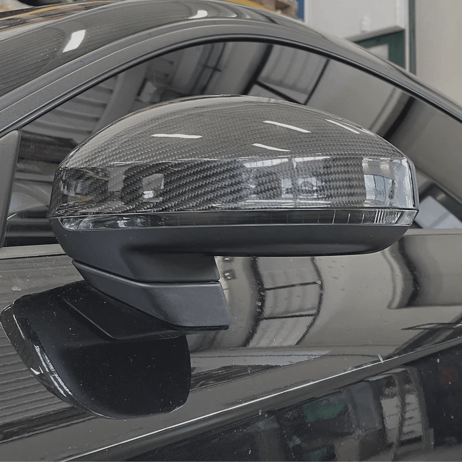 Side Mirror Caps in Carbon Fiber - AUDI TT / TTS / TT RS 8S Mk3 - Image 3