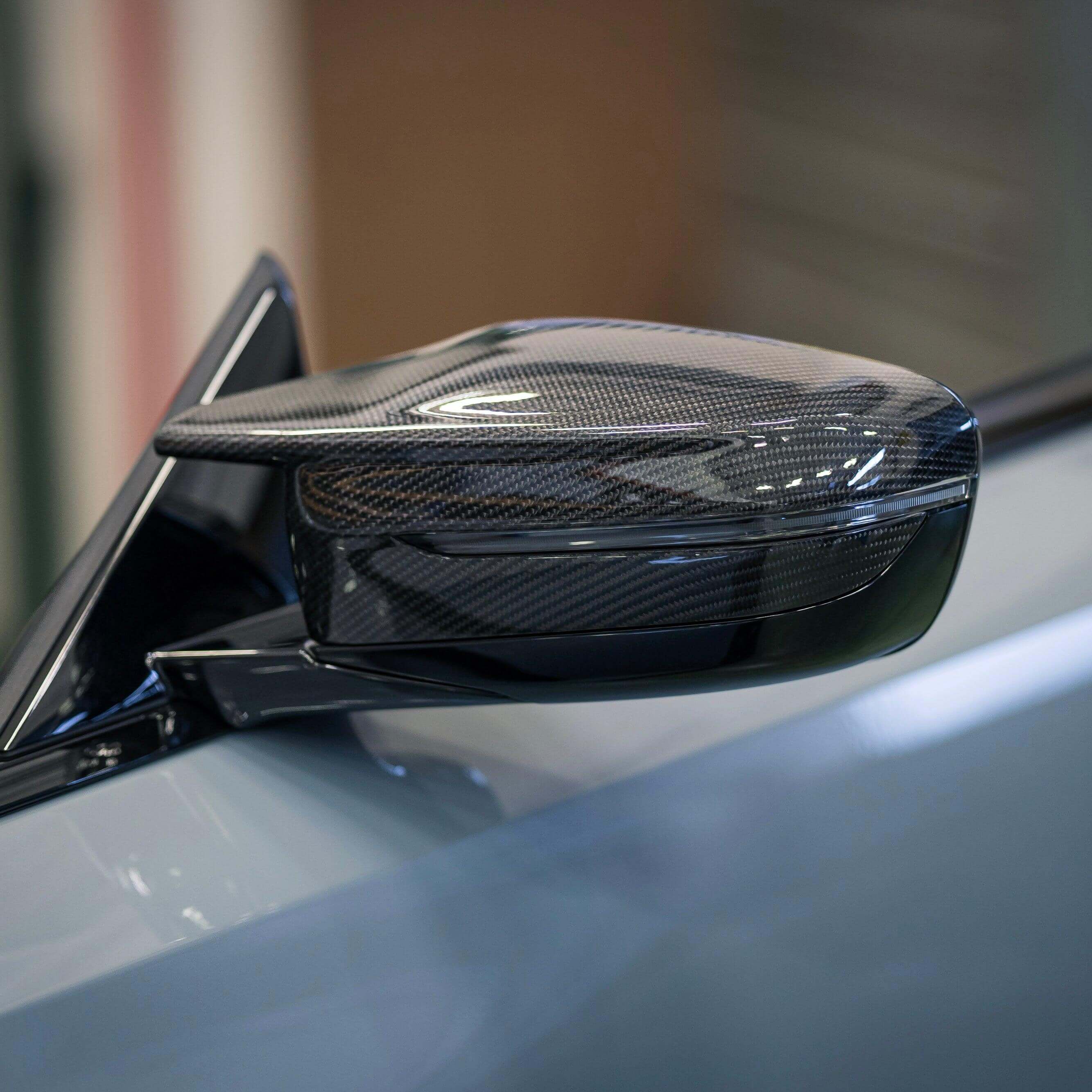 Side Mirror Caps in Carbon Fiber - BMW M2 G87 - Image 4