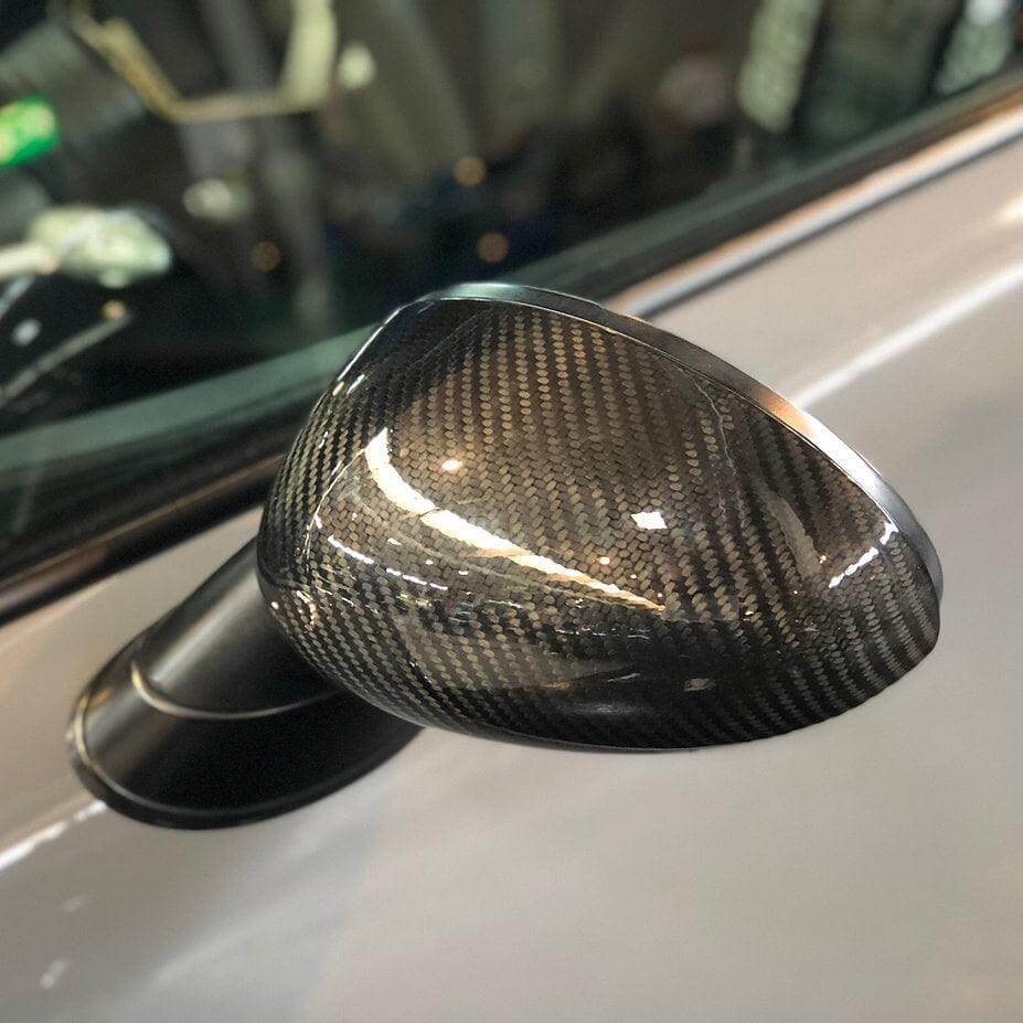 Side Mirror Caps in Carbon Fiber - MINI R50 / R52 / R53 - Image 4