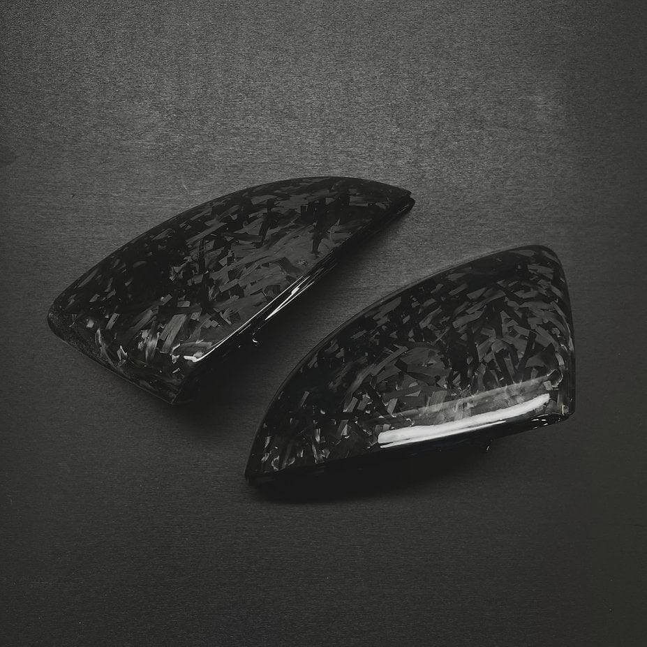 Side Mirror Caps in Forged Carbon Fiber - AUDI TT / TTS / TT RS 8S Mk3 - Image 5