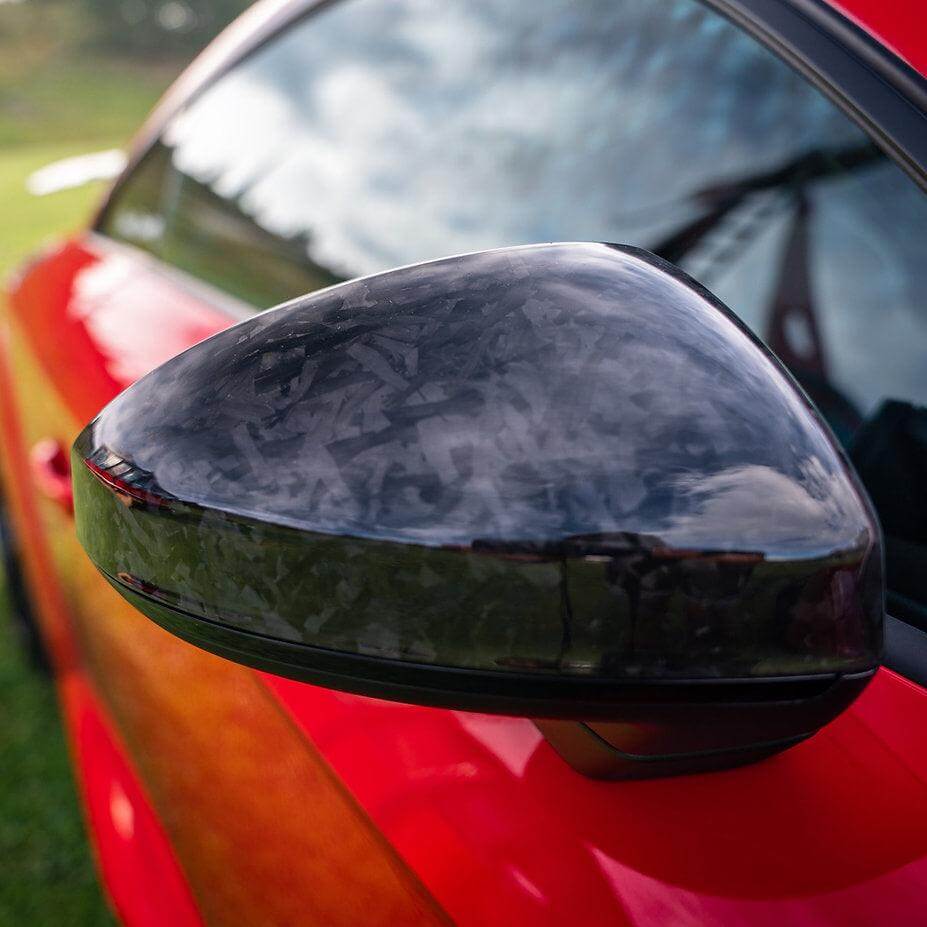 Side Mirror Caps in Forged Carbon Fiber - AUDI TT / TTS / TT RS 8S Mk3 - Image 7