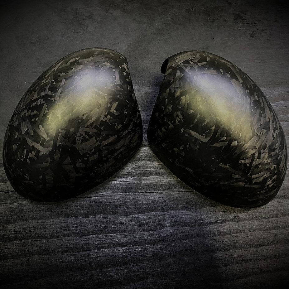 Side Mirror Caps in Forged Carbon Fiber - MINI R55 / R56 / R57 / R58 / R60 / R61 - Image 3