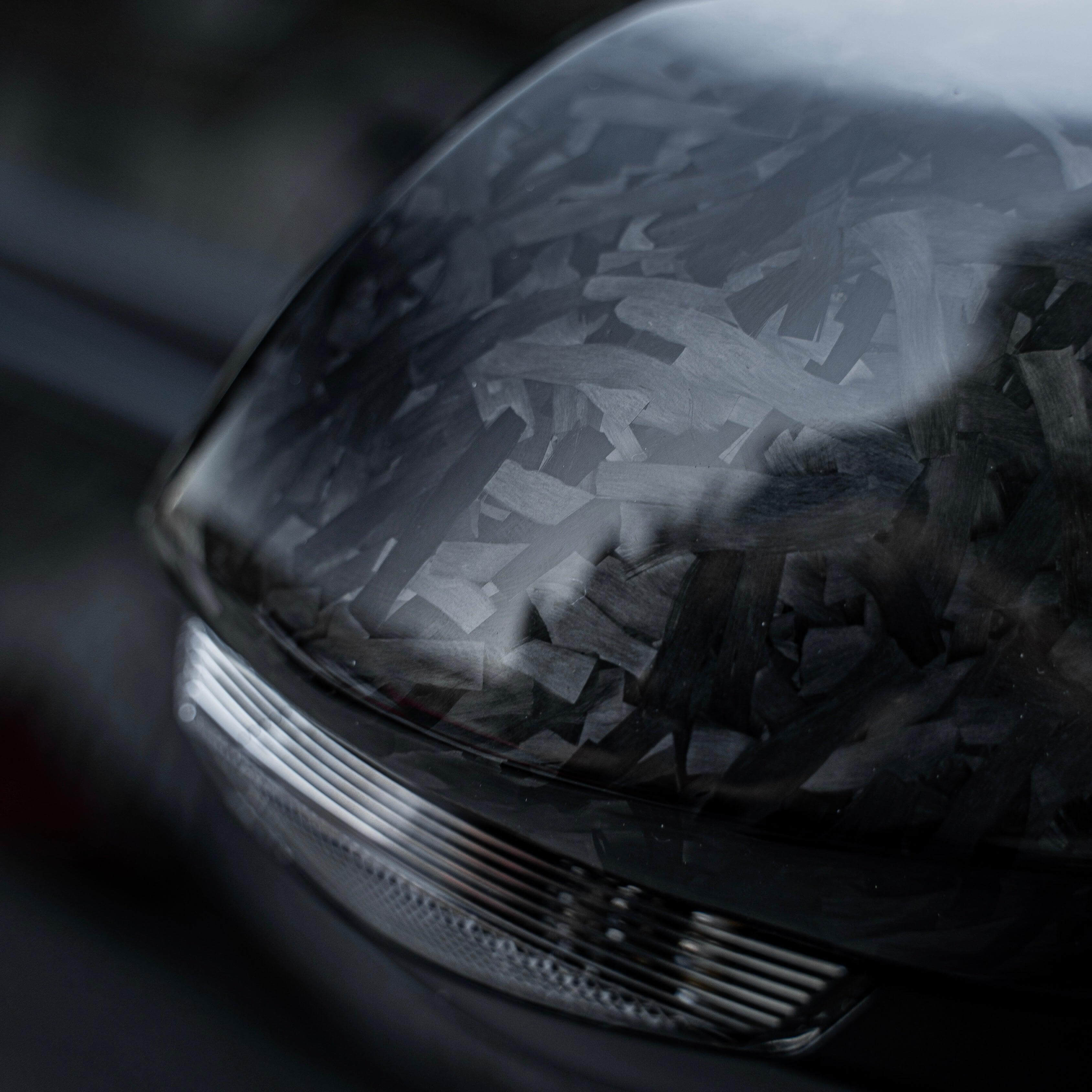 Side Mirror Caps in Forged Carbon Fiber - Toyota GR Yaris mk1 & mk2 - Image 3