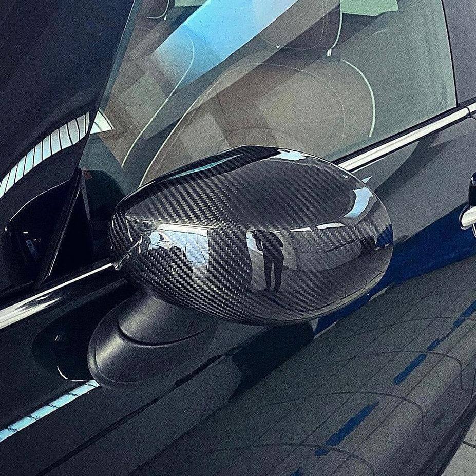 Side Mirror Caps LCI in Carbon Fiber- MINI F54 / F55 / F56 / F57 / F60 / GP3 - Image 2