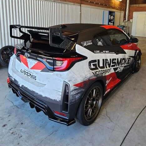 Spoiler "Rally 2 Style mk1” in Forged Carbon Fiber - Toyota GR Yaris mk1 & mk2 - Image 4