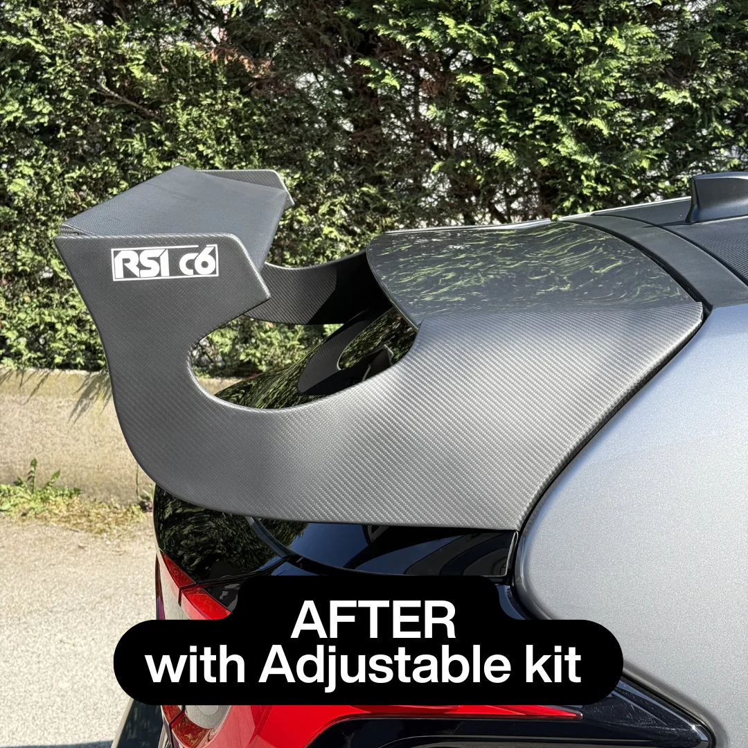 Spoiler “Rally 2 Style mk2 ” in Carbon Fiber - Toyota GR Yaris mk1 & mk2 - Image 4