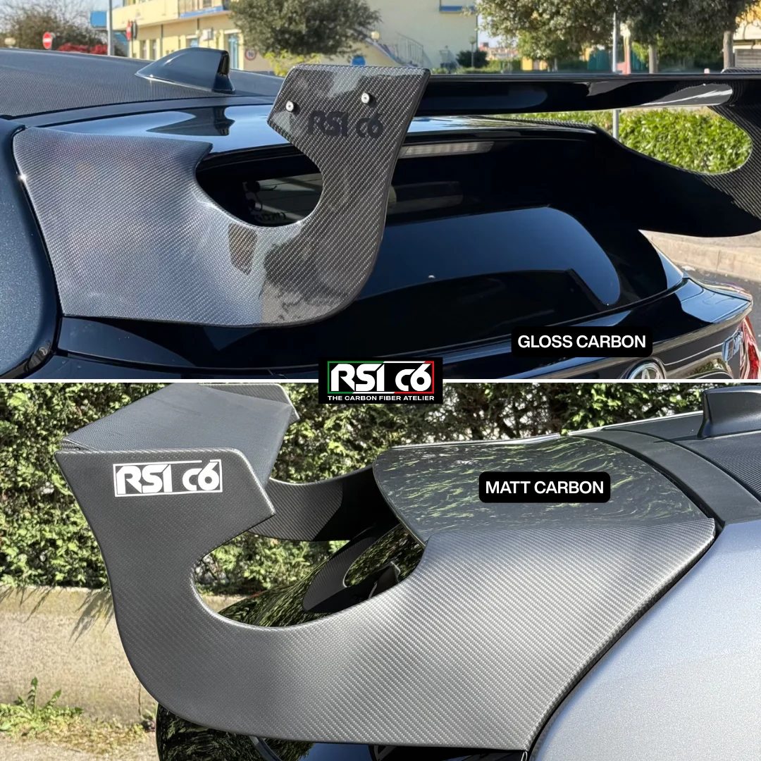 Spoiler “Rally 2 Style mk2 ” in Carbon Fiber - Toyota GR Yaris mk1 & mk2 - Image 8