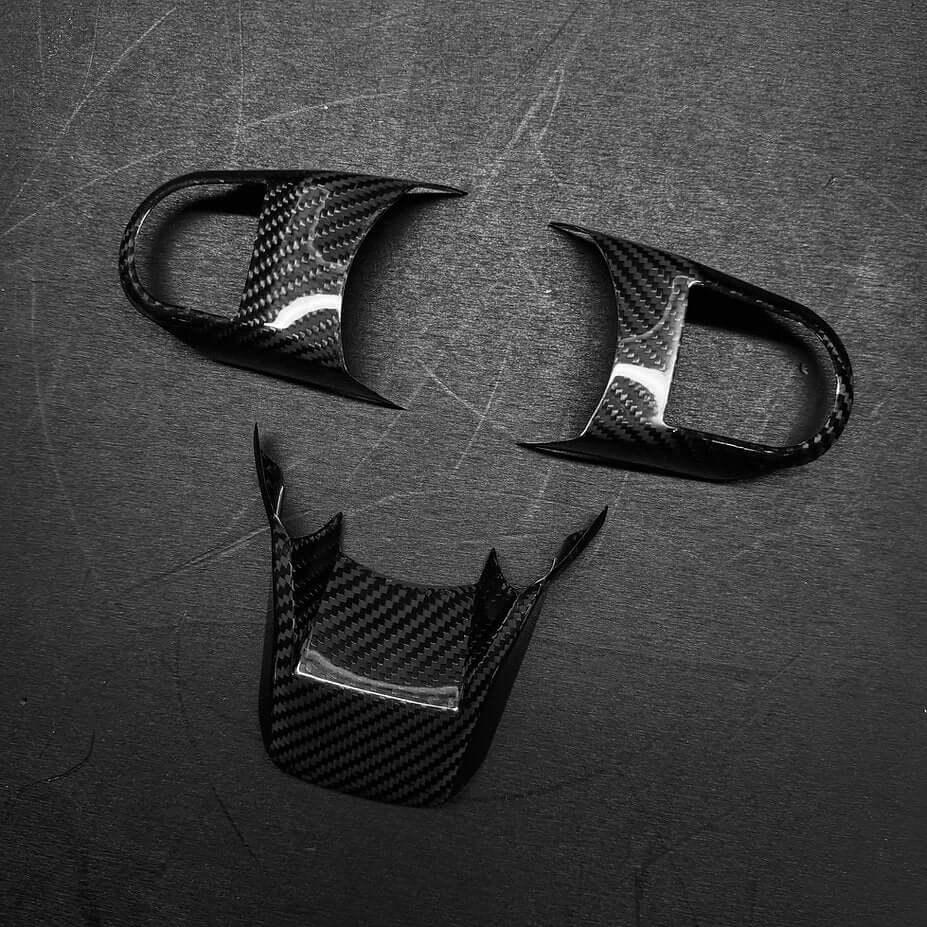 Steering Wheel Trims in Carbon Fiber - MINI LCI F54 / F55 / F56 / F57 / F60 - Image 3
