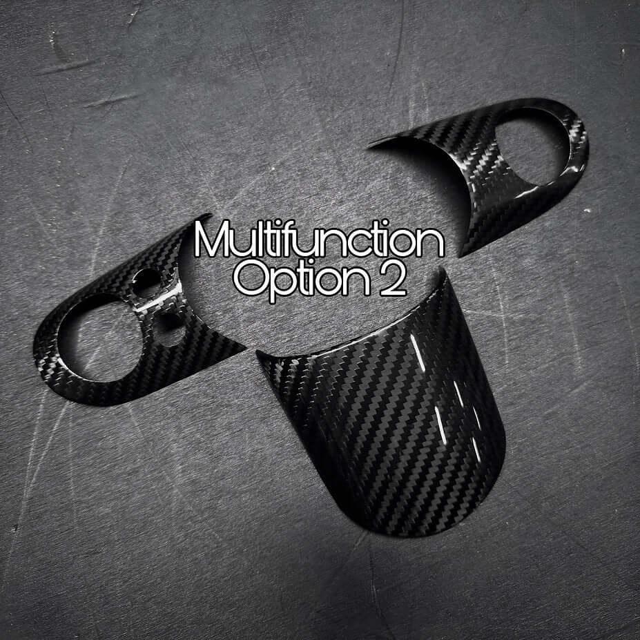 Steering Wheel Trims in Forged Carbon - MINI R53 - Image 4