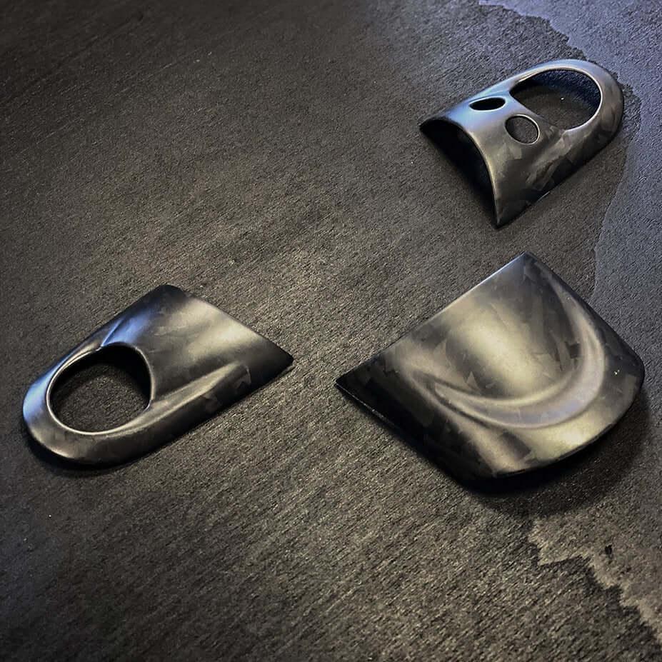 Steering Wheel Trims in Forged Carbon - MINI R55 / R56 / R57 / R58 / R59 / R60 / R61 - Image 3
