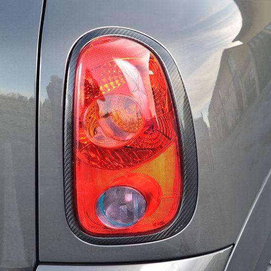 Tail Light Trims in Carbon Fiber - MINI R60 Countryman - Image 2